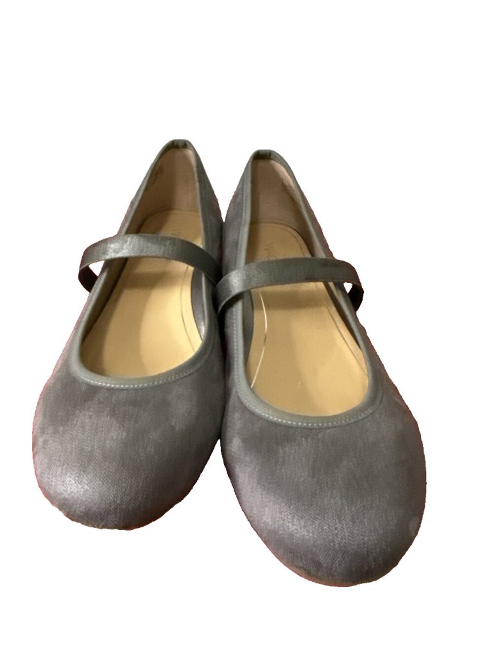Vionic Joseline Gray Silver Women’s Shoes Size 10 M Flats Comfort Stylish
